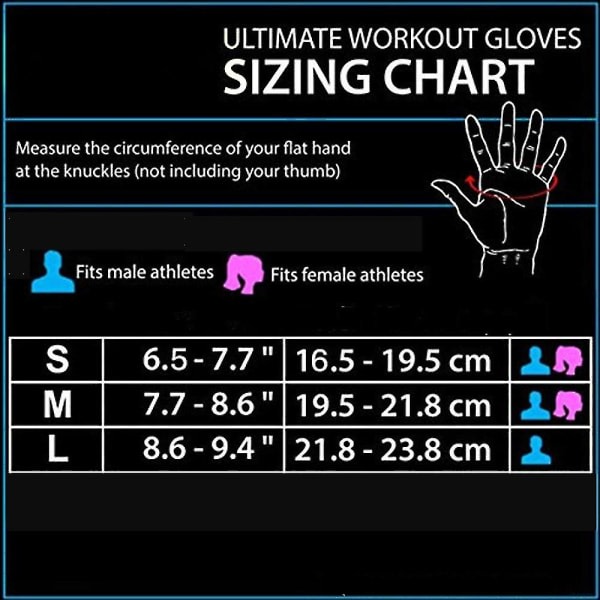 Fingerlösa gymhandskar för män och kvinnor med handledsstöd - Gymnastik, Aerobics