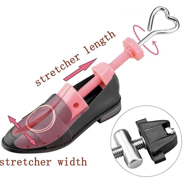 Shoe Stretcher Women, ,shoe Widener Expander Justerbar längd