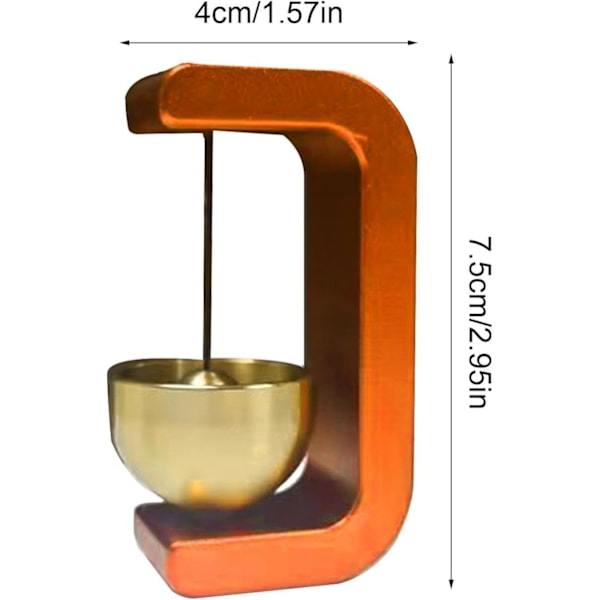 Magneettinen Ovihälytin, Oven Avaamisen Ovikellon, Messinki Oven Koriste, Helppo Asentaa Magneettinen Ovikellon Kotiin ja Puutarhaan, Ratkaisu D Metalltyp C Akiyama Tachibana
