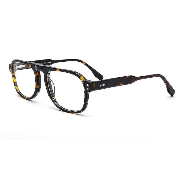Blått ljusblockerande glasögon kvinnor runda, antibländande blåskärmsglasögon män minskar ansträngda ögon Huvudvärk, antireflekterande blåljusglasögon, icke-förberedande