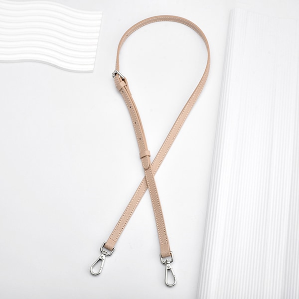 1Set Väskrem För Mini Punch-Free Läder Axelrem Rosa Pink