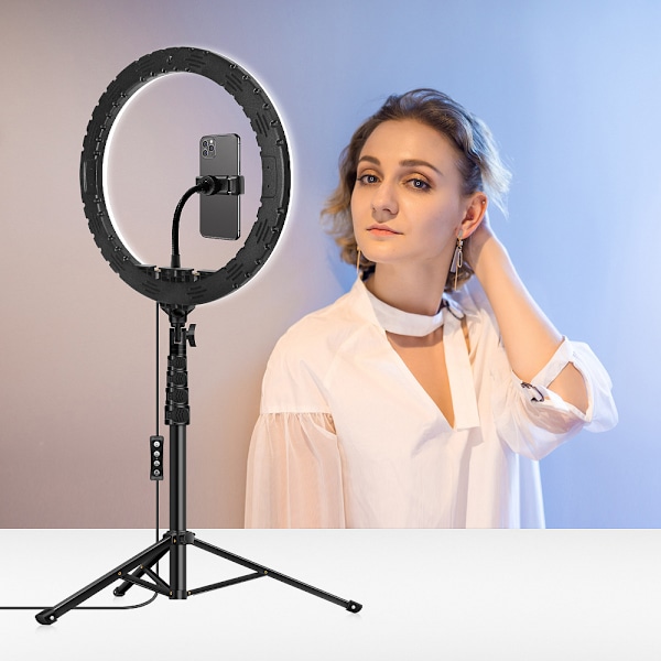 Ringlampa - Ring Fill Lamp USB-driven fyllningsljus för själv