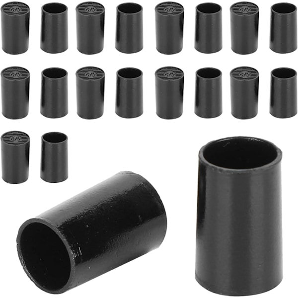Högklackade Spik Klack Reparationsskydd 10 Par Högklackade Spikar Svart CPU Polyuretan Skor Reparation Ersättningskit (Innerdiameter 10mm) Inner diameter 10mm