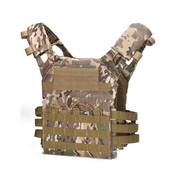 Okali Combat Vest Utomhus Taktisk Väst Multifunktionell Molle Väst Kamouflage Jpc Taktisk Väst CP Free Size
