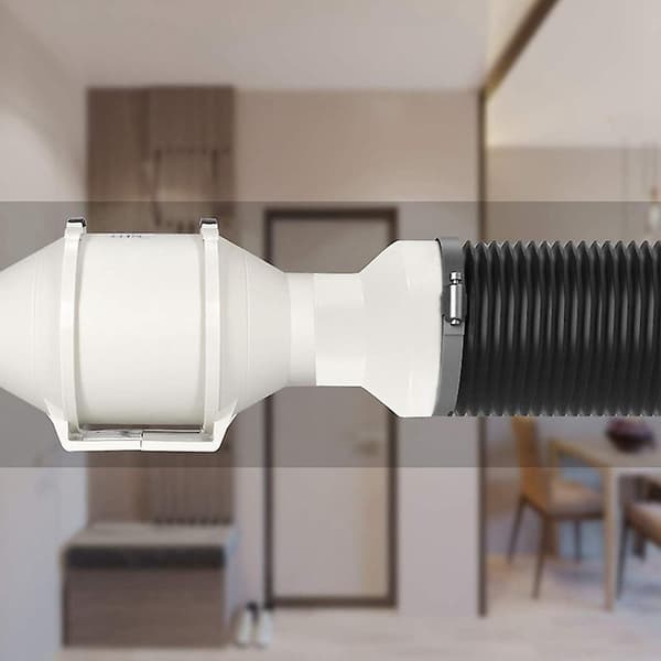 XJ-Ventilasjonsrør Reduksjonsadapter Rør Luftkanaladapter (110-100mm)—maks