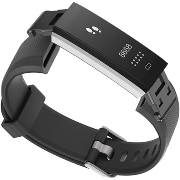 Vaihdettava ranneke, 5 kpl/setti säädettävä ID115Plus HR Smartband-rannekke kuntokellolle (musta, punainen, sininen, vihreä, violetti) kulutuselektroniikka