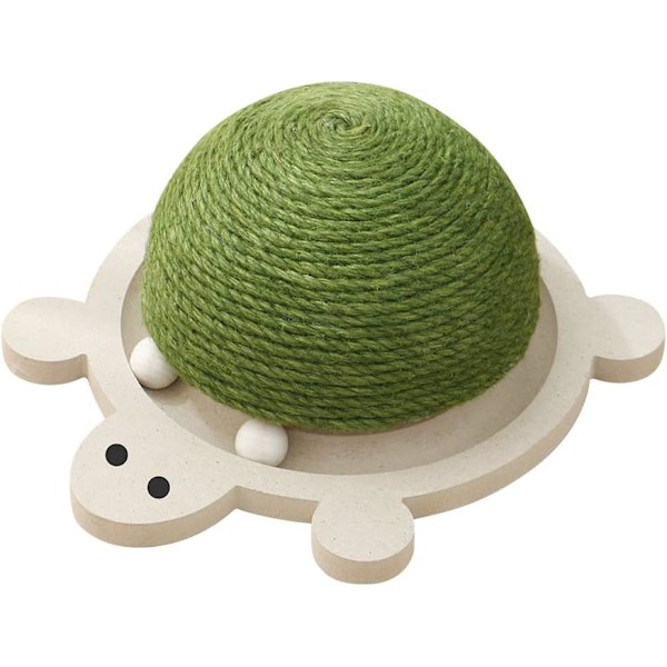 Rolig Roller Cat Toy Trä Track Balls Skivspelare Cute Little Turtle (29 * 24 * 14)