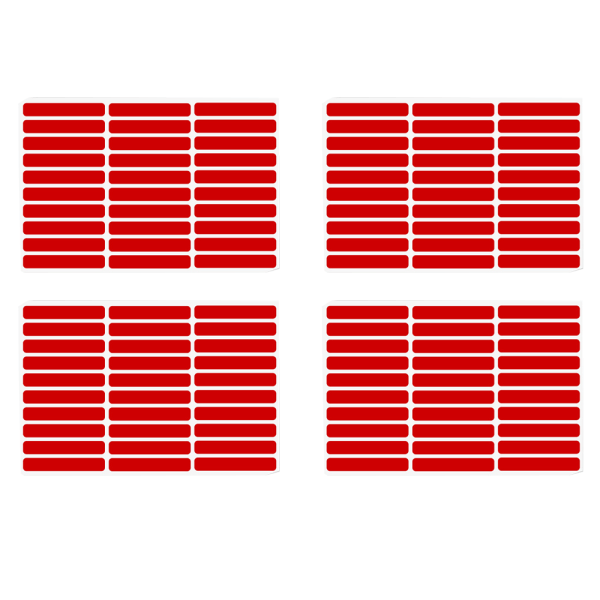 CQBB Transparent pressspikstativ, avtagbart dubbelsidigt utan skärning Dubbelsidig tejp