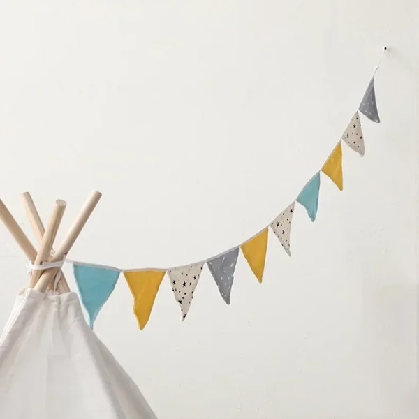 1,6 meter tält för barn lekstuga wigwam för barn bärbar barn tipi tält teepee tipi infantil barn tjejlekrum. flaggor