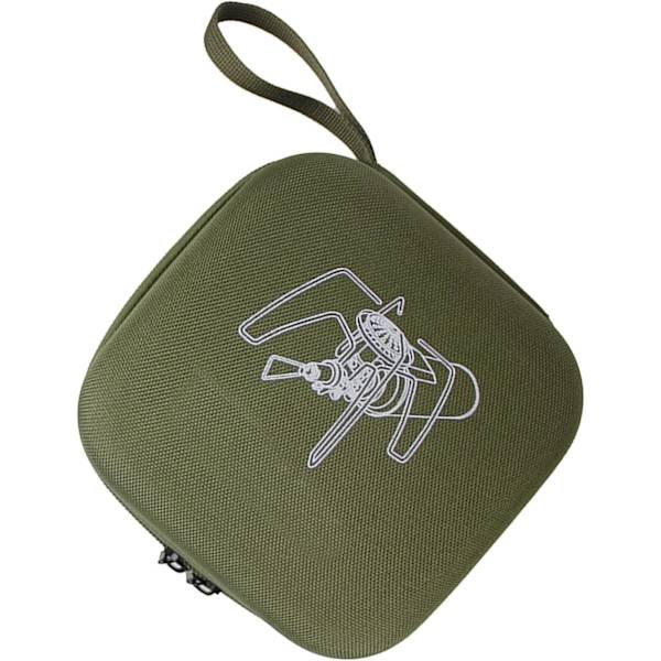 Vandafvisende Camping Kogeplade Opbevaringspose, 5x5x3 Tommer Støvfri Bærepose, Bærbar & Holdbar Color: green