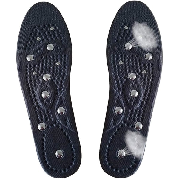 Magnetic Slimming Insoles 1 Par Magnetic Akupressur Innersulor Magnetic Therapy Plantar Zone Therapy Storlek 35-40 Memory Cotton Innersula