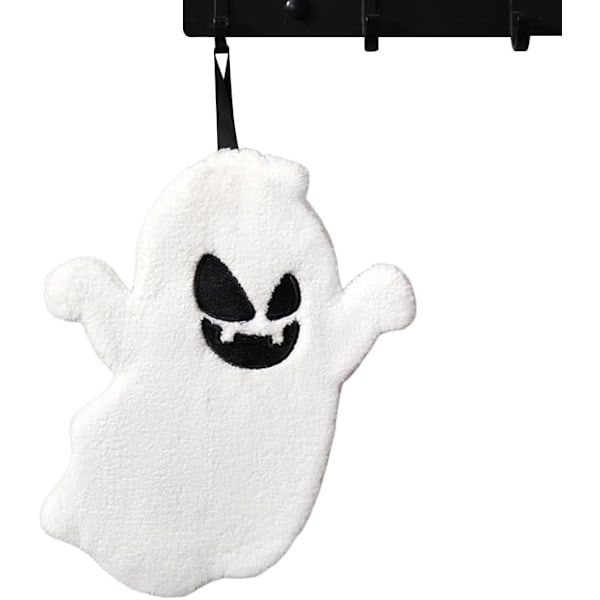 Halloween-henkinen keittiöpyyhe, 9x7 tuumaa, koristeellinen ripustettava pyyhe keittiöön/kylpyhuoneeseen schrecklicher Geist