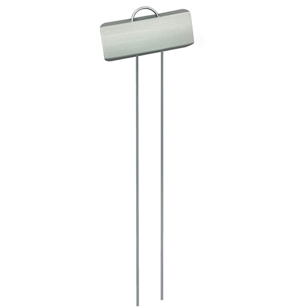 15x metallväxtetiketter - Yta 9x3cm Höjd 27cm