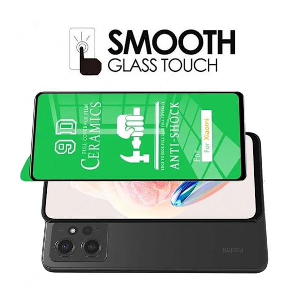 4 kpl HD-keramiikkakalvoa Xiaomi Redmi Note12 Pro Plus 5G -näytönsuojaksi