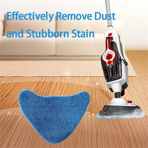 Mikrofiber Moppputer for Støvsugere Tilbehør Feie Robot Reservedeler Mopp Kluter for WH01100 WH20200 WH21000 Modeller 8pcs