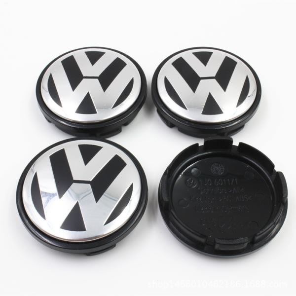 4Pack VW logotyp 56 mm cap Fälgemblem Fälgmärke #1 56mm SQBB