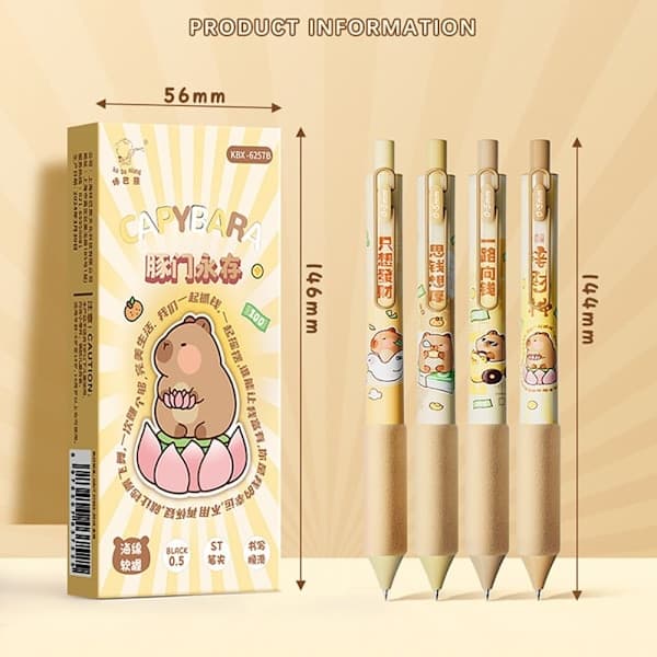 4 ST/Sæt Gelpen Neutral Pen 03 03 03—max