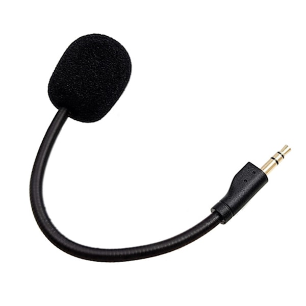 Rl Headset Mikrofon Plug Play Utbytbart Flexibelt 3,5 mm Omnidirektionellt Gaming Hörlurar Mikrofon Kompatibel Logitech-g Pro X