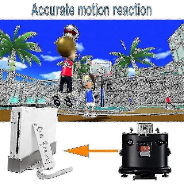 2 Motion Plus -sovitinanturi Wii-kaukosäätimelle, Motion Plus -sovitinkiihdyttimen korvaus Wii Motion Plus -sovittimelle - Hyvä—max