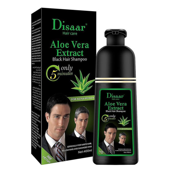 SQBB Disaar Aloe Argan Oil Plant Närande hårrotsfärgat hår mörkare schampo hårfärgningsmedel style 1