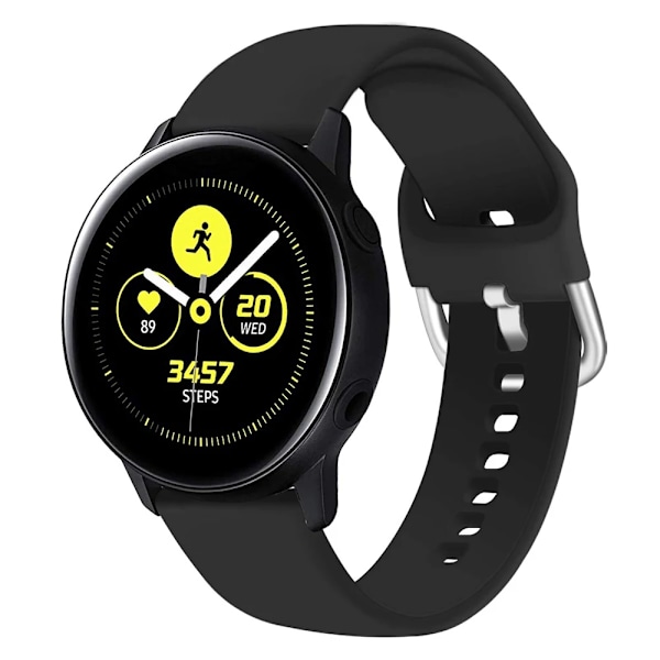 20 mm 22 mm silikoninen ranneke Samsung Galaxy Watch Active 2 Watch 3 4 5 6 45 mm 42 mm 47 mm Gear S3:lle, ranneke Amazfit bip Color 17:lle ja Gear Sportille