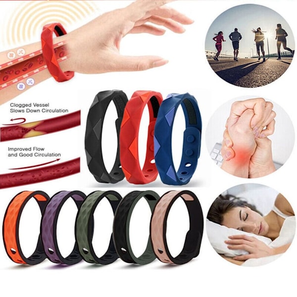 Negativa joner Armband Sportarmband BLÅ STYLE1 - i lager Blå Blue style1-style1