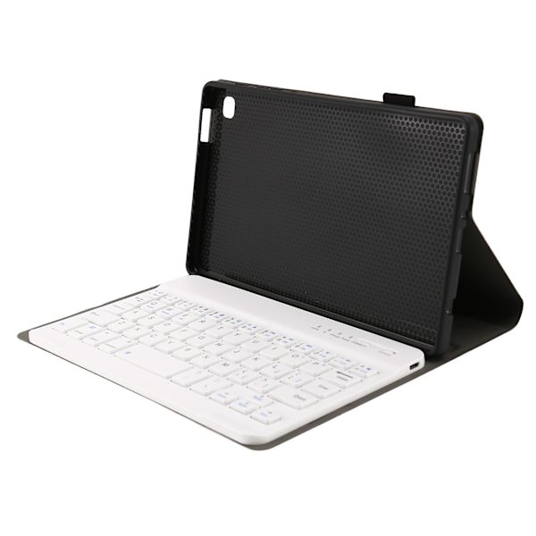 Pu Fodral+tangentbord för Tab A7 Lite 8,7 tum T220/t225 surfplatta Flipfodral surfplattaställ med trådlöst tangentbord (a)