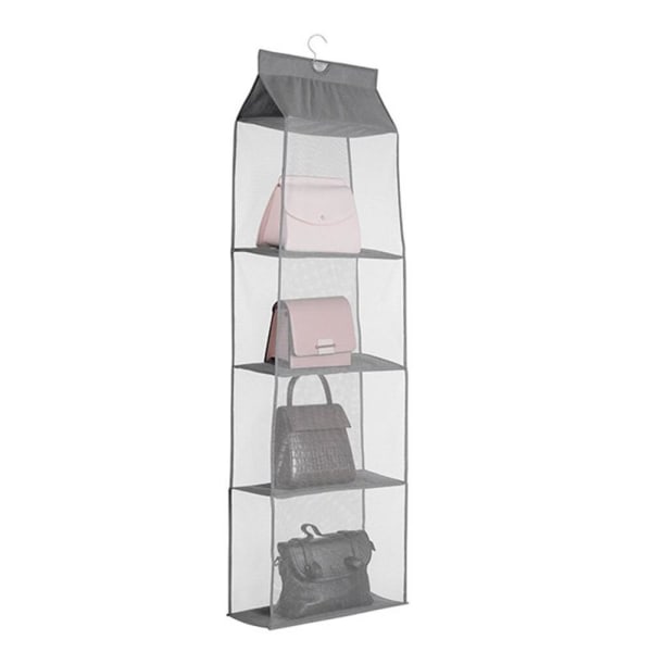 Hängande Garderobsförvaring, 120 x 40 cm - Grå grå