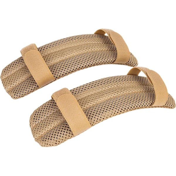 Justerbar Ergonomisk Axelremspad, Mesh-Vadderad Halksäker Ryggsäckskudde Khaki