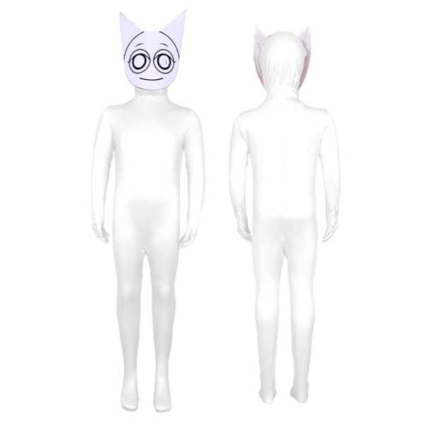 Nya Ankomster Vuxna Barn Pojkar Flickor Sprunki Incredibox Rhythm Box cosplay kostym spel strumpbyxor 170 170 white