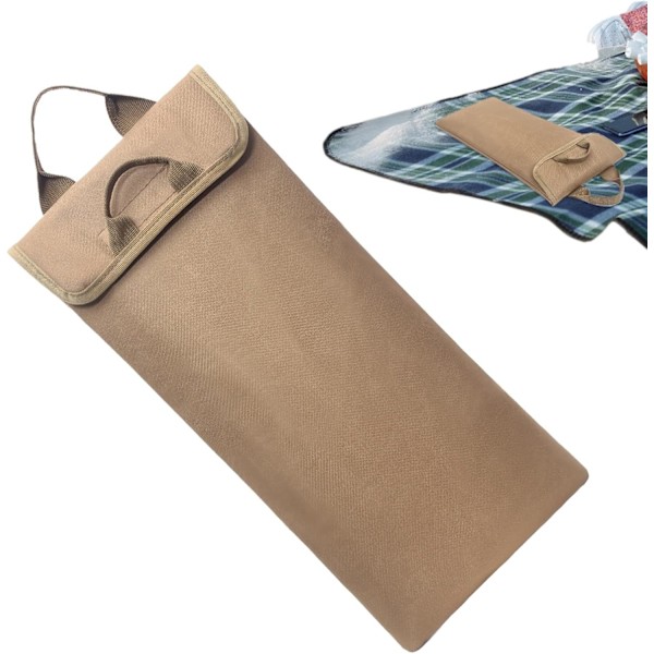 Isolerad hylsa för vattenblåsa | Skyddande kylväska | Vattenblåsepaket, 600D Oxford lättviktsförvaringsväska för 2–2,5 L vattenblåsa Khaki
