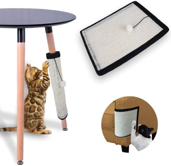 Kattklorebrett Klorepost Slipning Klomatta Möbler Soffa Skyddssköld Pad (Spikmodell)