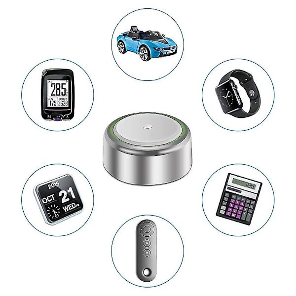 Pakke med 50/100 Ag13 knapbatteri LR44 knapbatteri MP3-afspiller legetøjsklokke lommeregner zink-manganbatteri 1,55 V [DB] 100 stk 100 pieces