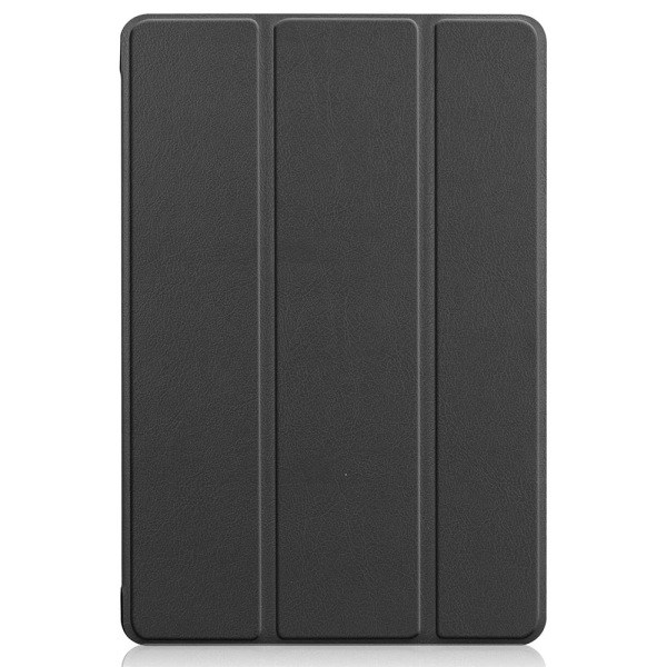 CQBB Phone case Kompatibel med Huawei MediaPad M5 Lite 10, Business Slim Tri-Fold Folio Folio Cover Pennhållare-Svart