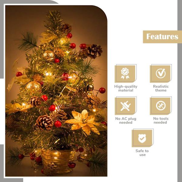 Jouluvalokranssi valoilla | LED-jouluvalot Xmas Garland