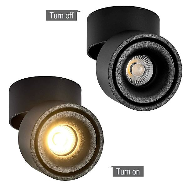 5w LED-takspotlight, justerbar lampkroppsvinkel, lampspotlight, takspotlight