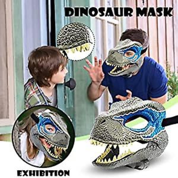 Halloween Party Tyrannosaurus Rex Dinosaur Mask Cosplay Mask Simulering