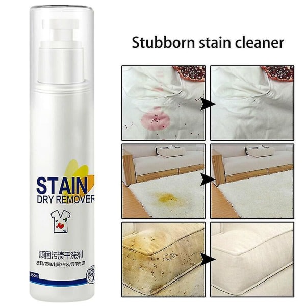 SQBB 150ml Cleaner Sprayer Kemtvätt tar enkelt bort envisa fläckar på skor Klädsoffa
