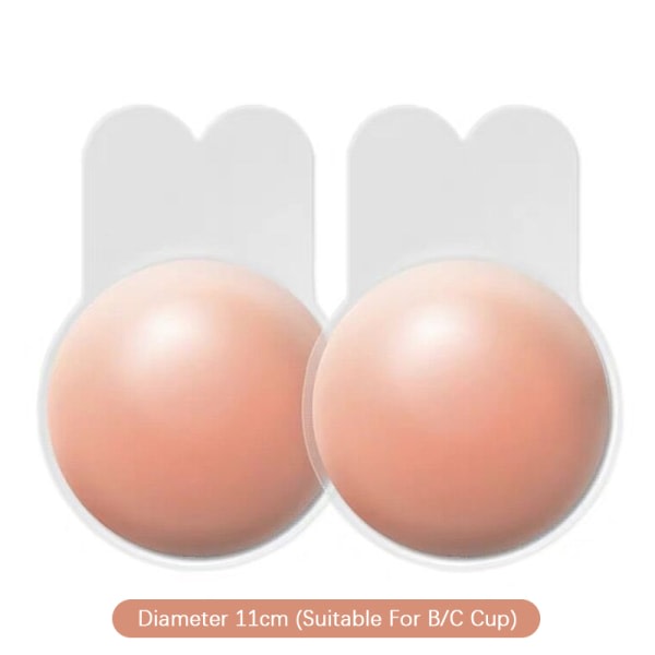 Silikon Nipple Cover Pushup Bröst För Kvinnor Intim Kanin Silikon 11cm SQBB