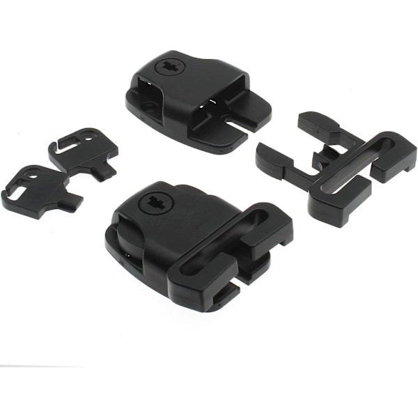 4-pack spalock för badtunna med nyckel för trasiga spärren ersättning reparationstillbehör