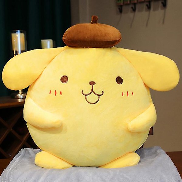 40 cm Pompompurin Pehmolelu, Ihana Lahja Lapsille Super Pehmeä Pom Pom Purin Pehmolelu, Huoneen Sisustus Pehmolelu