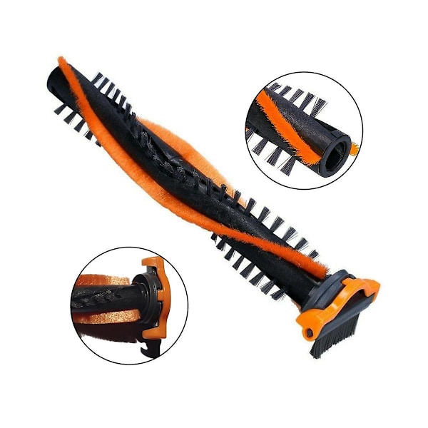 2 st rullborstar för Philips SpeedMax Pro FC6 XC8 XC7 FC6822 FC6823 FXC8043 XC8045 XC704301 XC704101 dammsugare