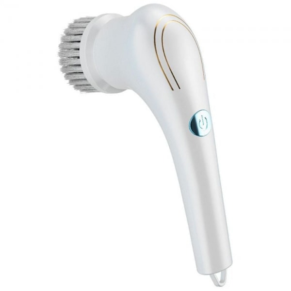 1 st Elektrisk rengöringsborste Scrubber Set: Bärbar rengöringsborste