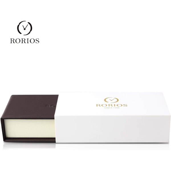Herrar Enkel Kvartsur Klocka Vattentät Luminous Datum Kalender Rostfritt Stål Svart Roséguld Black rose gold