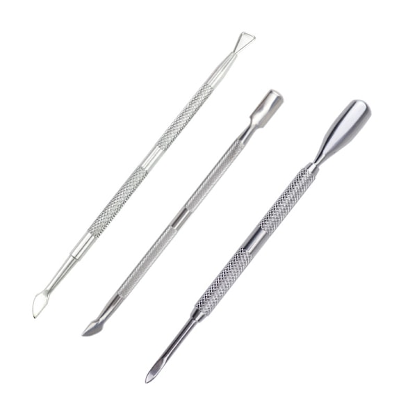 Nagelbandslyftare Set, Nagelskönhetstrimmer Skraprengöringsverktyg Nagelvårdsartiklar