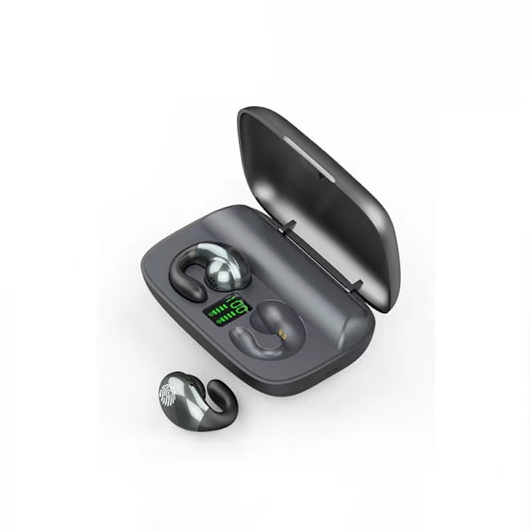 Nya S19 Tws In-Ear Hi-Fi Stereo Langattomat Kuulokkeet, Kuulokkeet Pelikäyttöön Iphone/Android, 800mAh Kotelo, (30mAh*2 Kuulokkeet) Musta
