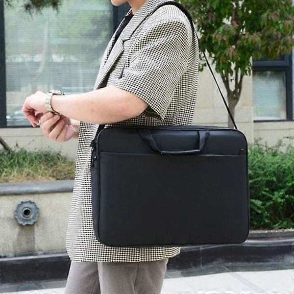Laptop taske - Sort skuldertaske—max
