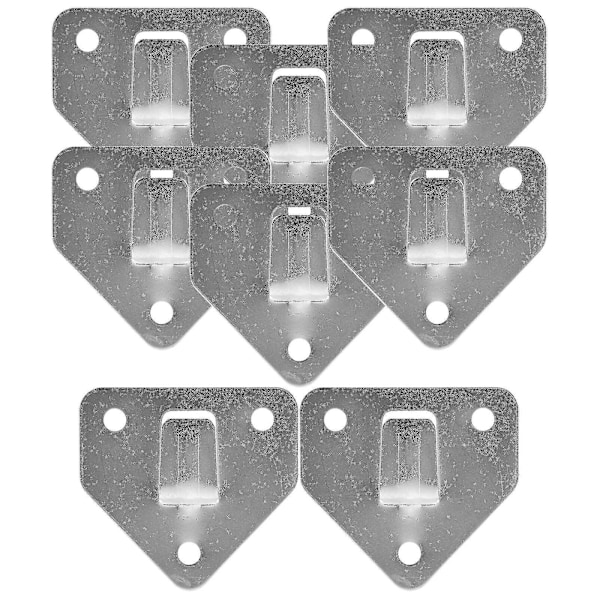 8 stk. Vægmonteret brandslukkerkrog Heavy Duty Brandslukkerbeslag Holder Som Vist As Shown 6.2X6.2cm