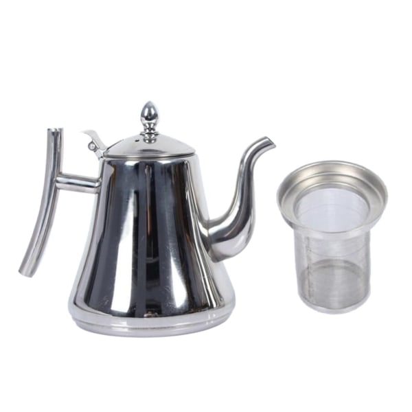 Vattenkokare i rostfritt stål med svanhals kaffekanna med filter 1,5L/2L 2,0L