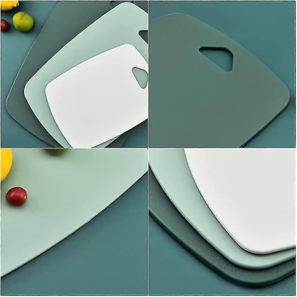 3-pack Plastskärbrädor Flexibel Skärbräda Professionell Skärbräda[D]_max